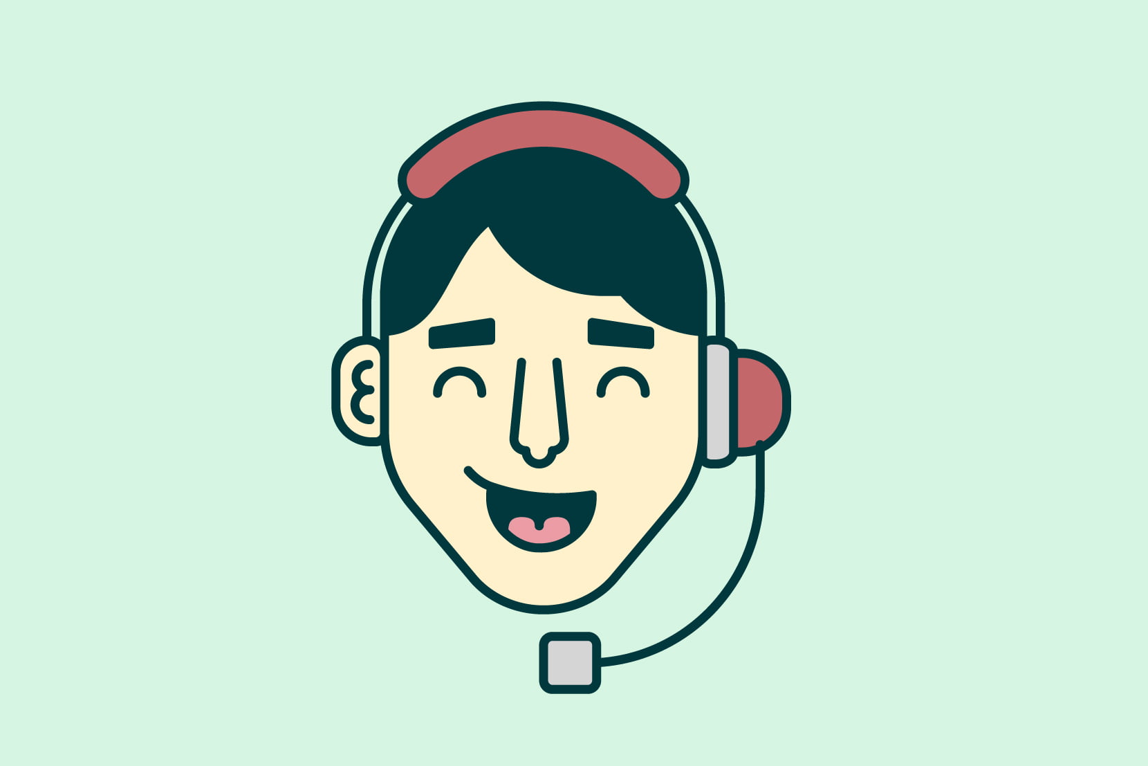 Illustrasjonsbilde av mannlig rådgiver