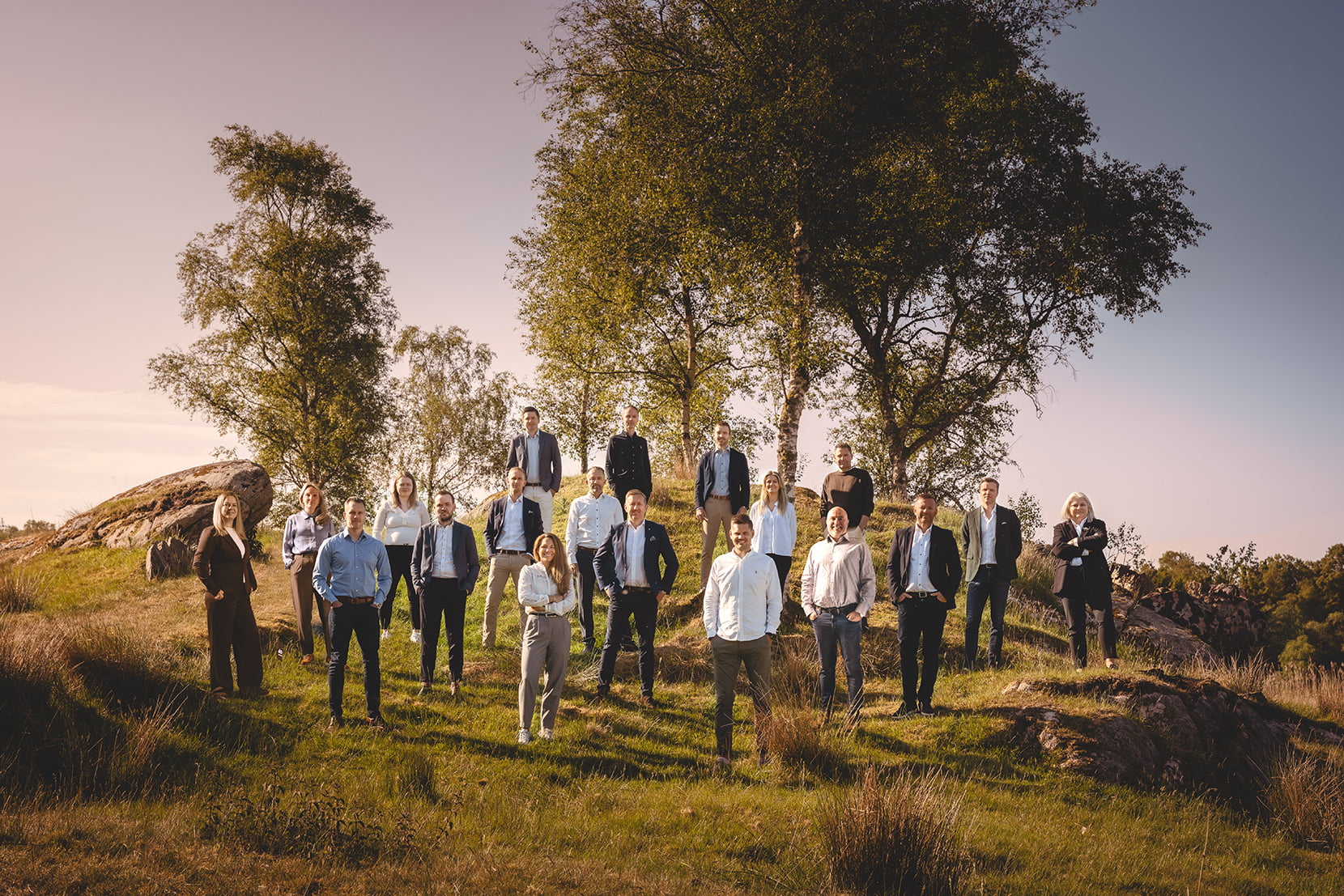 Bilde av ansatte i Meglerhuset Rele