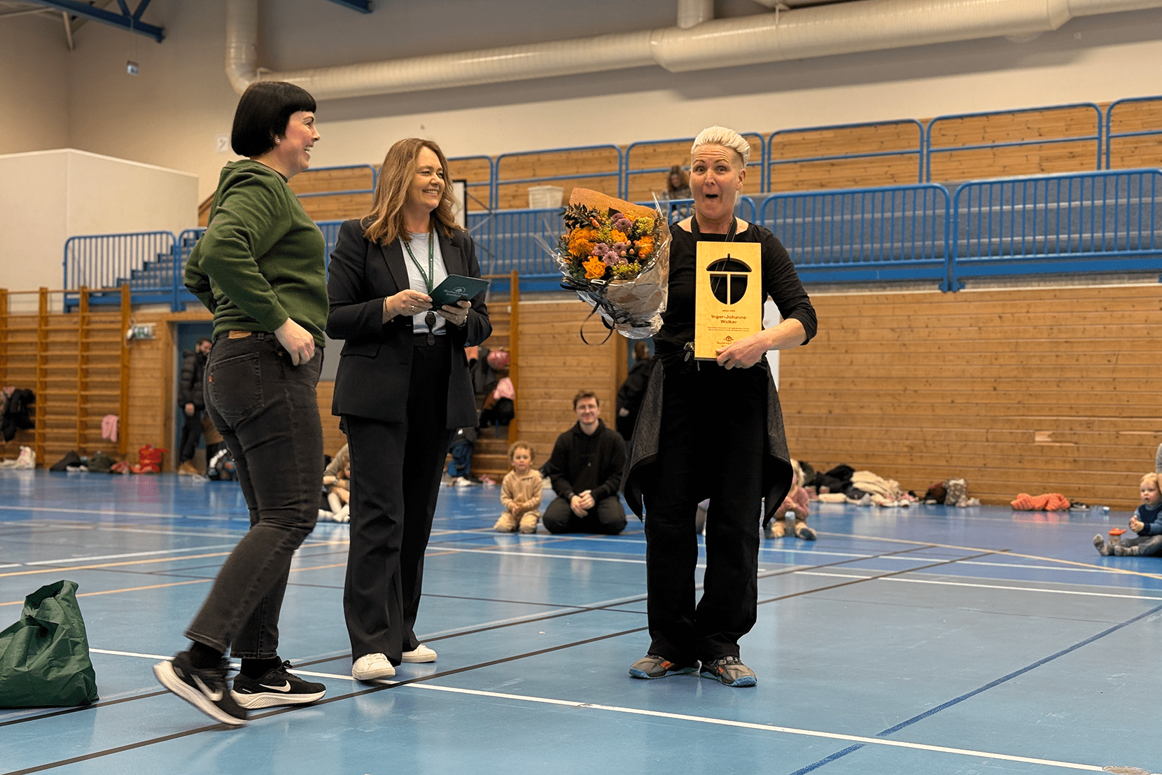 Inger-Johanne Walker mottok ildsjelprisen i 2025. 